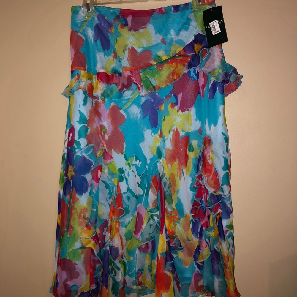 Ralph Lauren strapless mini dress